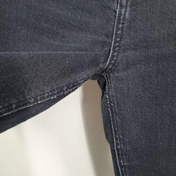 Reformation women SZ 31 High Skinny Faded Black Destroyed Casual Rocker Jeans