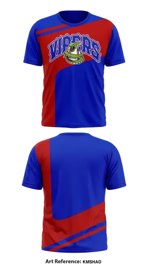 River Valley Vipers Core Men's SS Performance Tee - KMSHAD