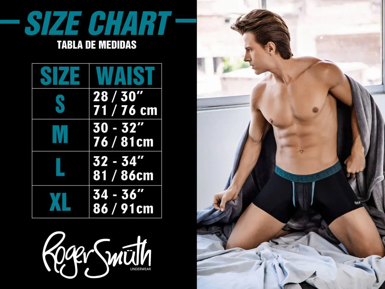 Roger Smuth RS075 Pouch Front Open Back Boxer Shorts White