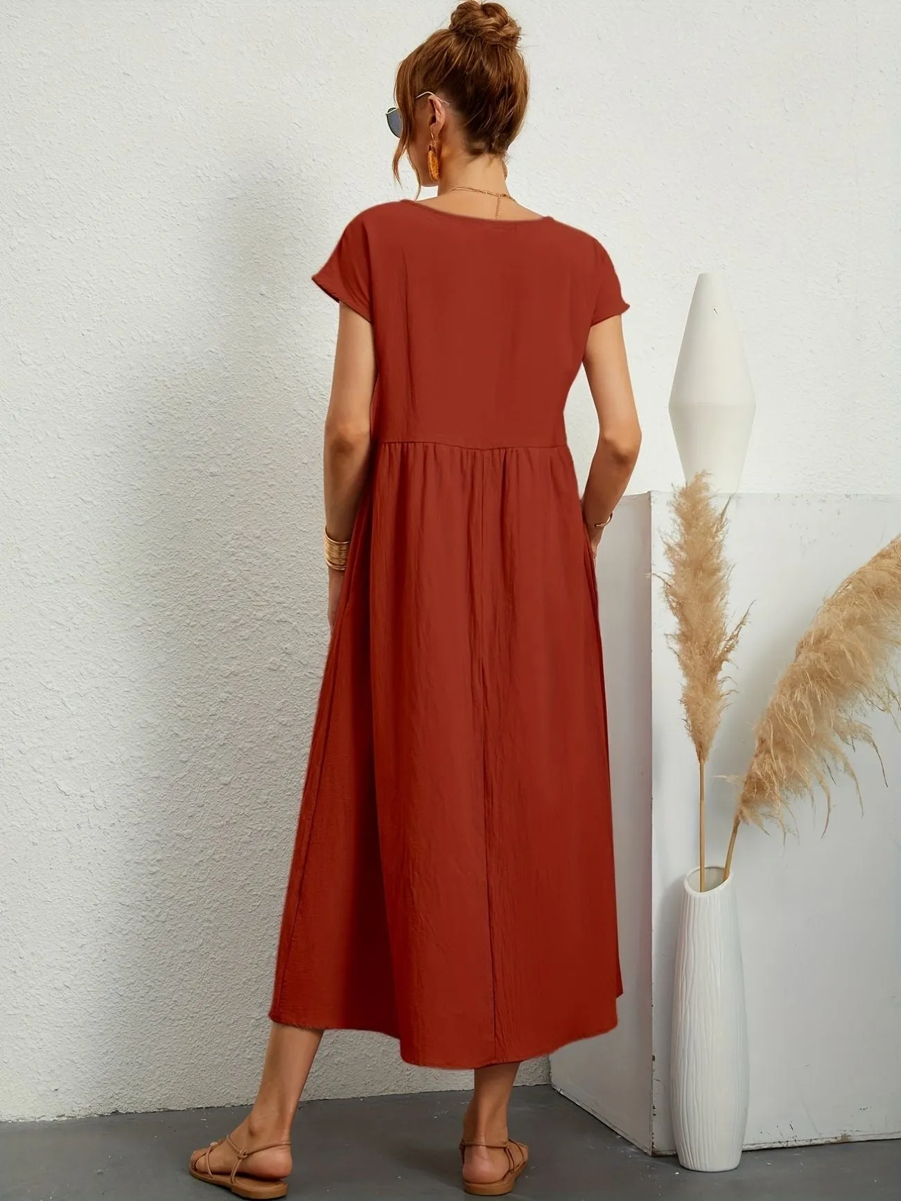 Rosey – Relaxed Linen Dress