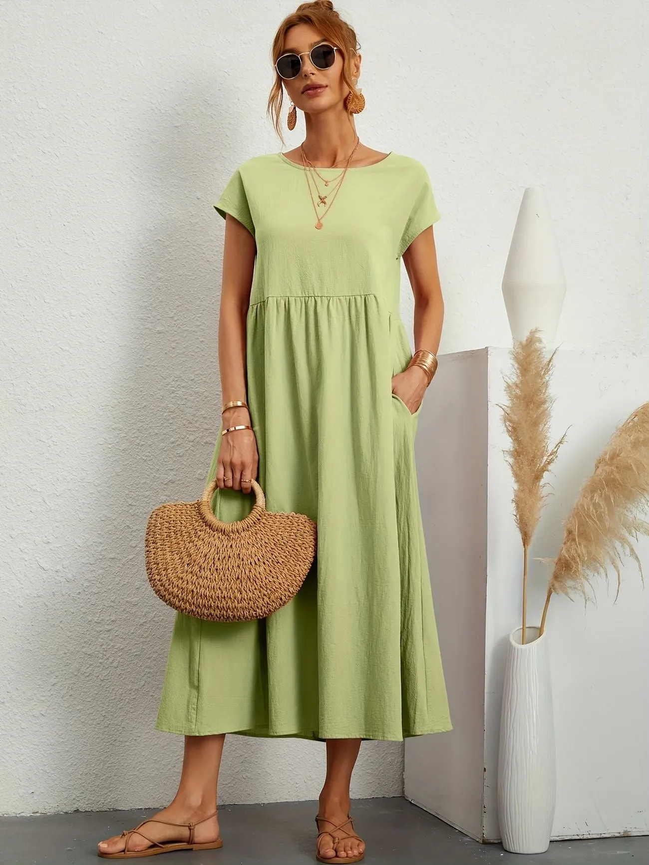 Rosey – Relaxed Linen Dress