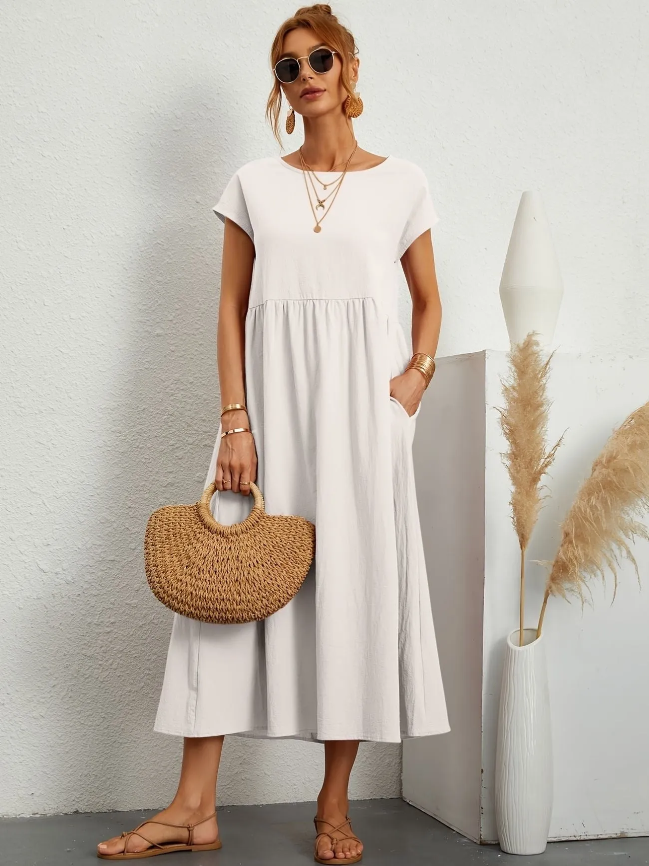 Rosey – Relaxed Linen Dress