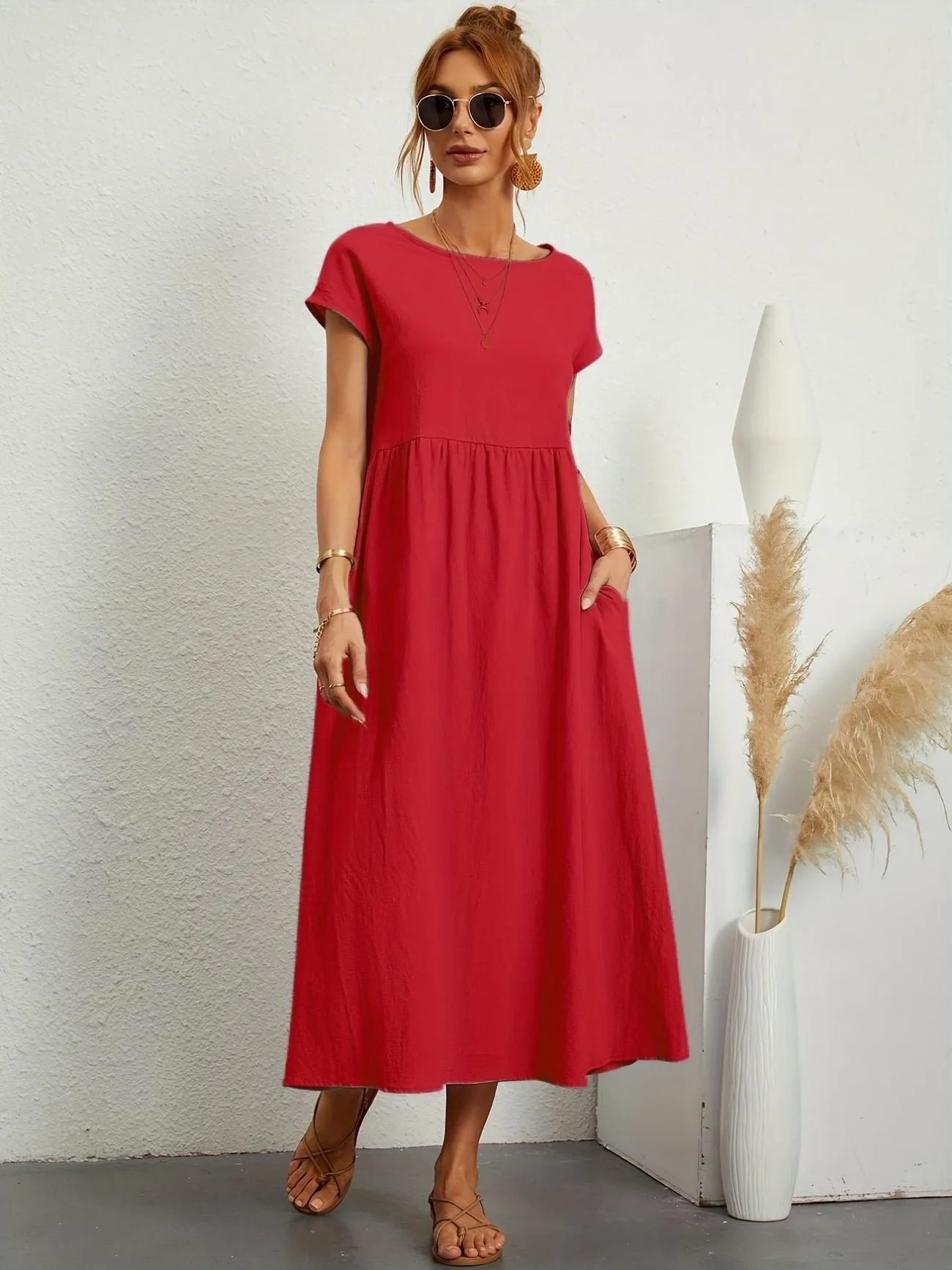 Rosey – Relaxed Linen Dress
