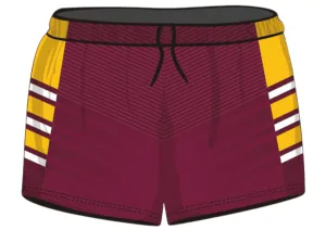 Rugby Shorts | Maroon Gold ★Pre-Order★