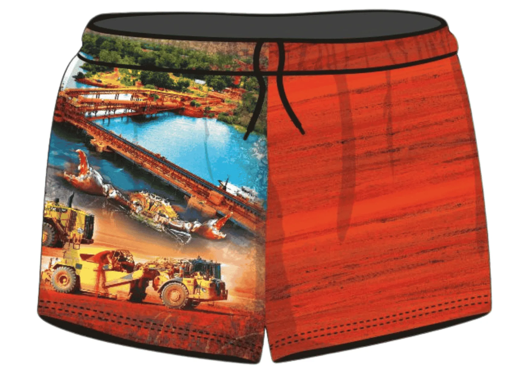 Rugby Shorts | Weipa Cape York Red ★Pre-Order★