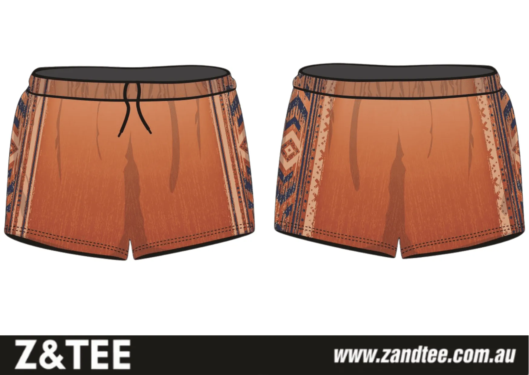 Rugby Shorts | Western Aztec Tan ★Pre-Order★