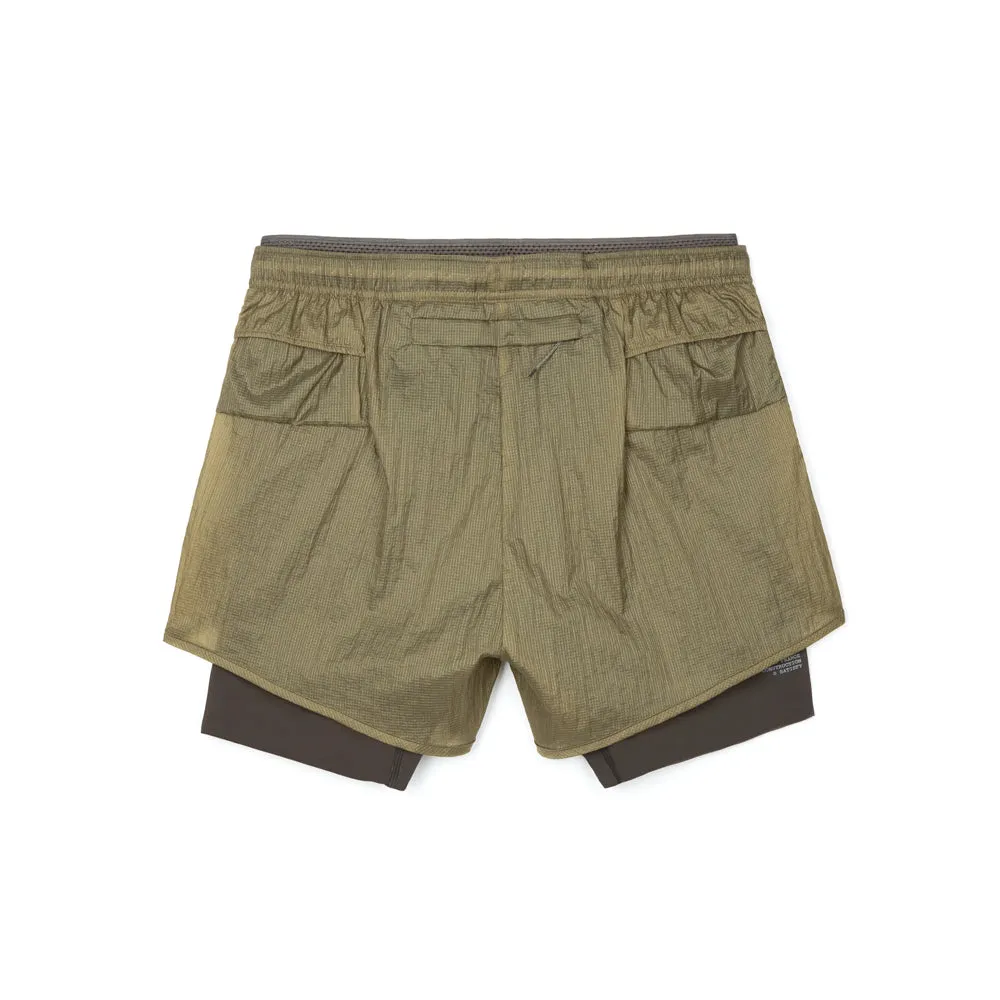 Satisfy Rippy™ 3" Trail Shorts - Seed