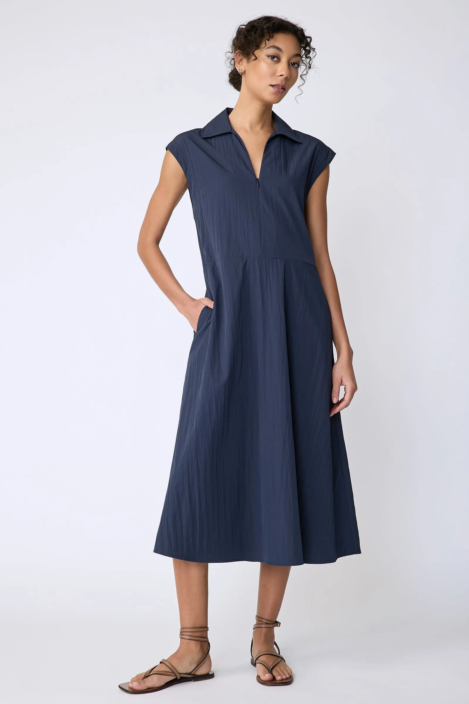 Savannah Dress - Navy