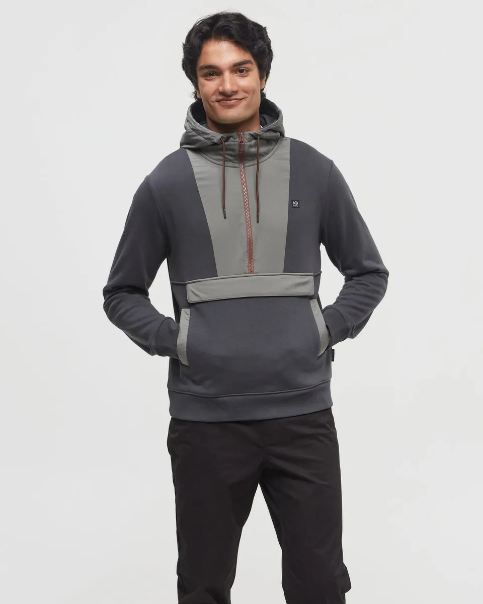SeaFleece Contrast Anorak Hoodie