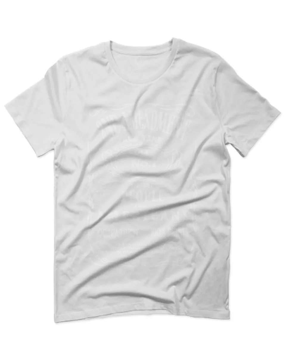 Second 2nd Amendment American Patriot Militia Guns Rights For men T Shirt