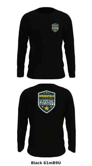 Security Consulting Store 1 Core Men's LS Performance Tee - 61mB9U