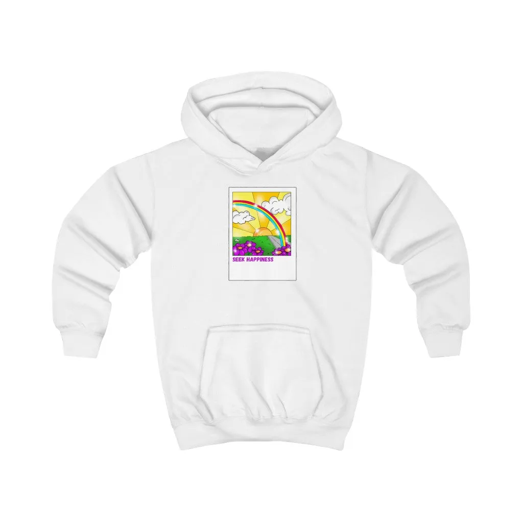 Seek happiness Pink camo hoodie for younger kids