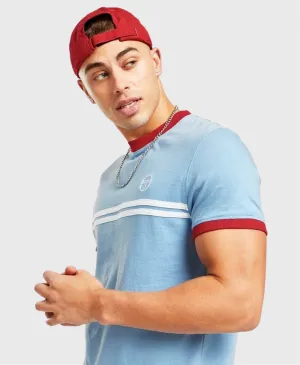 Sergio Tacchini Supermac T-Shirt Airy Blue