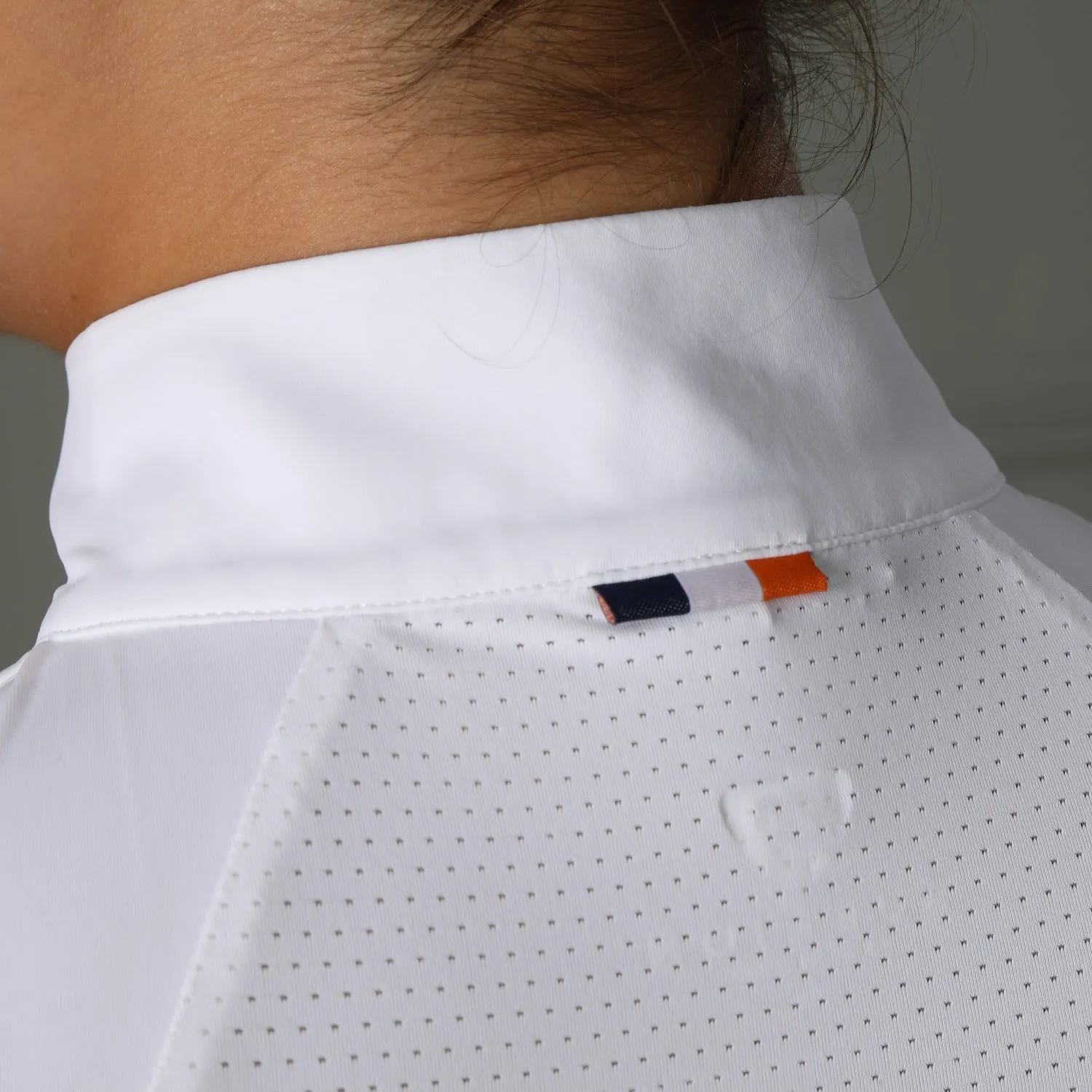 Shires Aubrion Ladies Newbel Sleeveless White Show Shirt