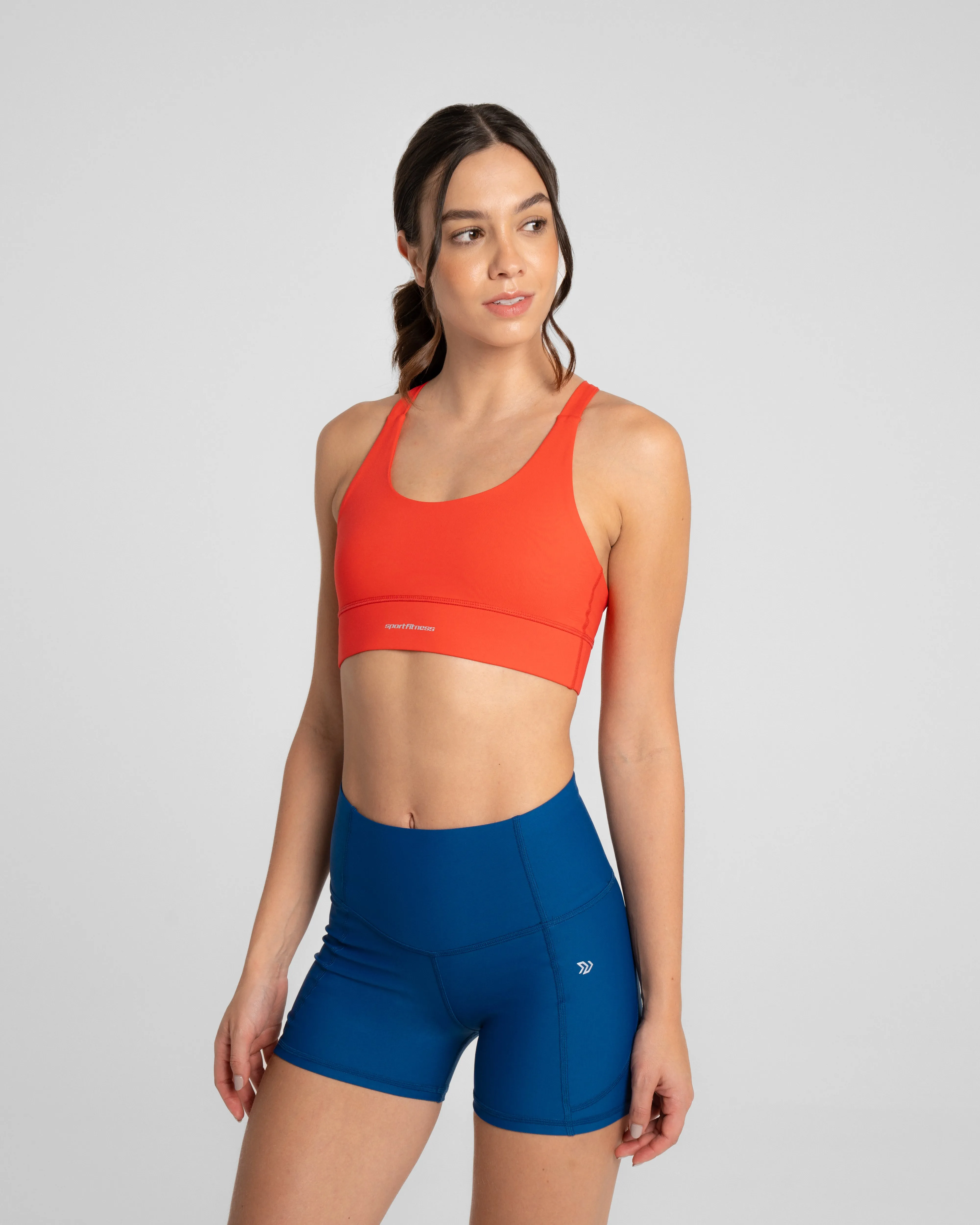 Short vibrant Navy