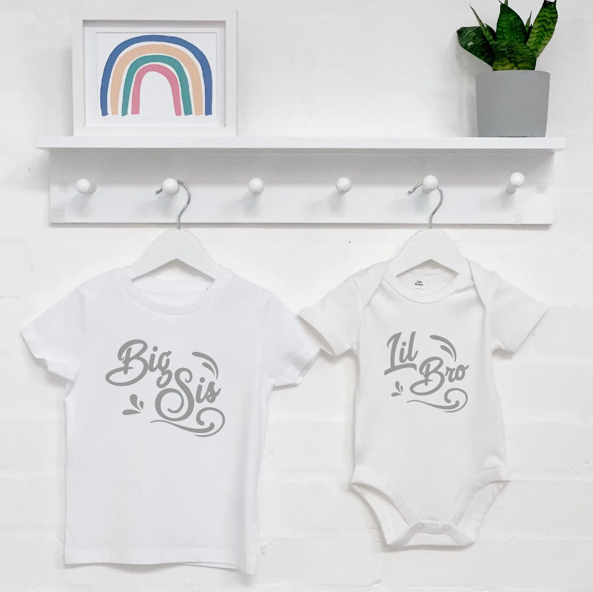 Sibling Waves Set: Sisters and Brothers Matching Set