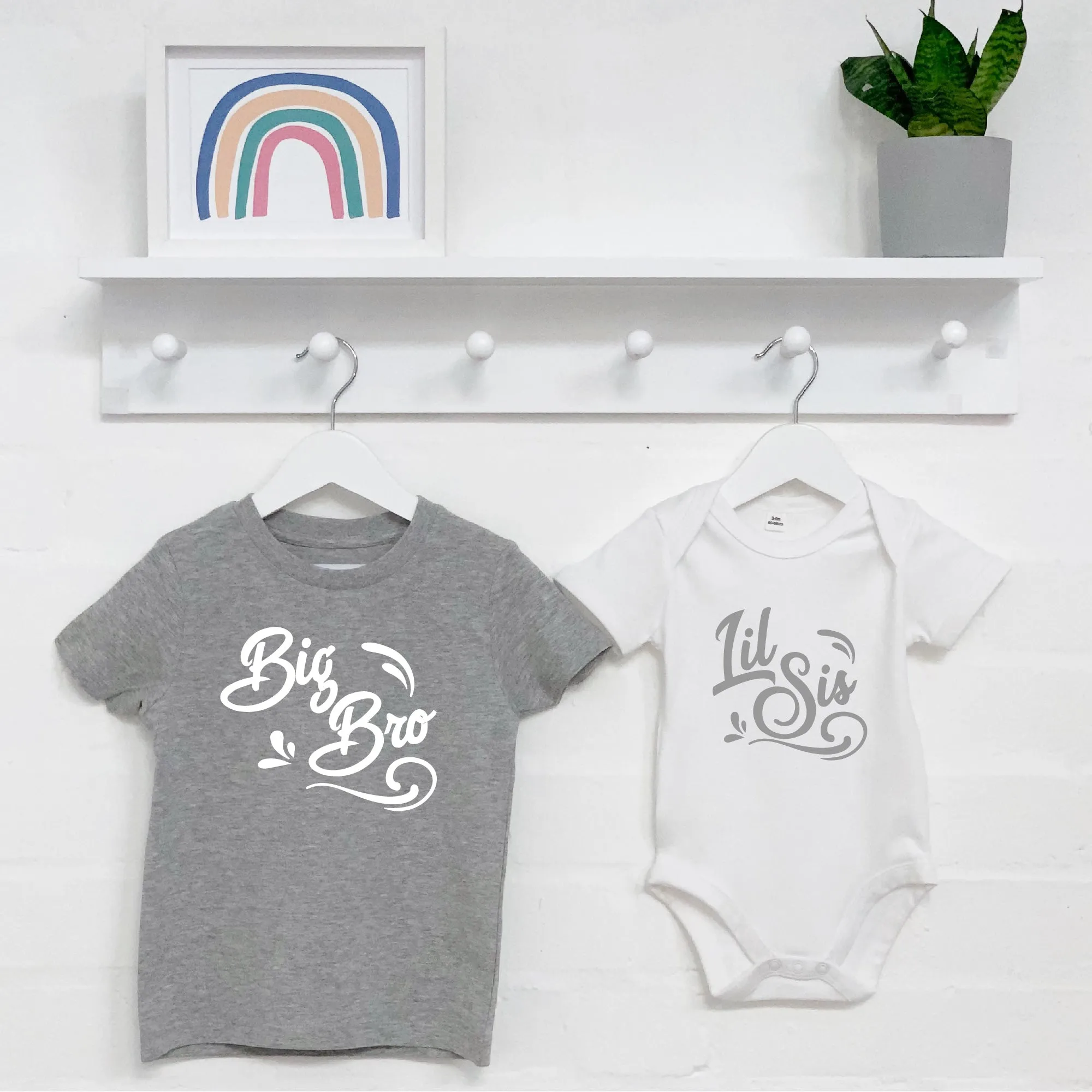Sibling Waves Set: Sisters and Brothers Matching Set