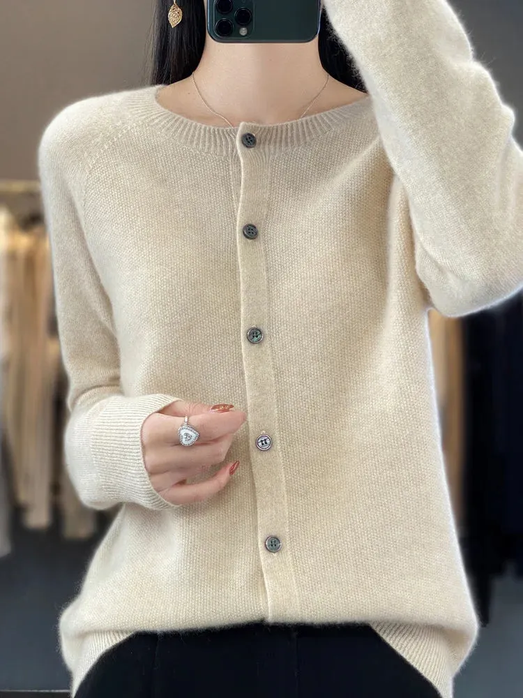 Siena | Soft Wool Cardigan