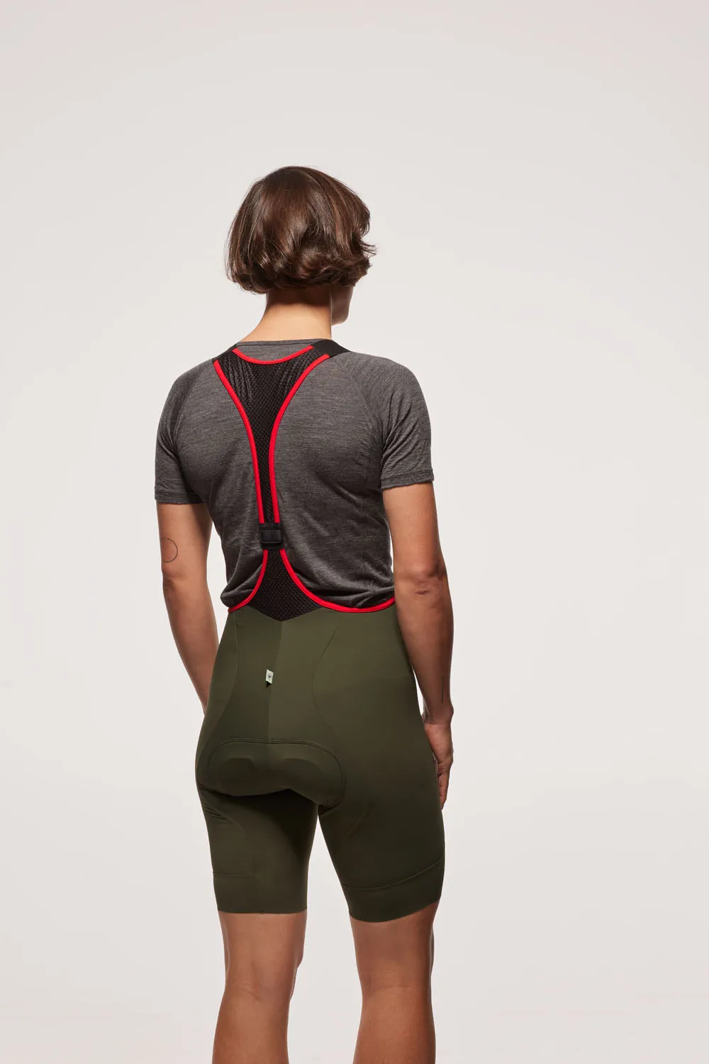 Signature Bib Short III – Olive