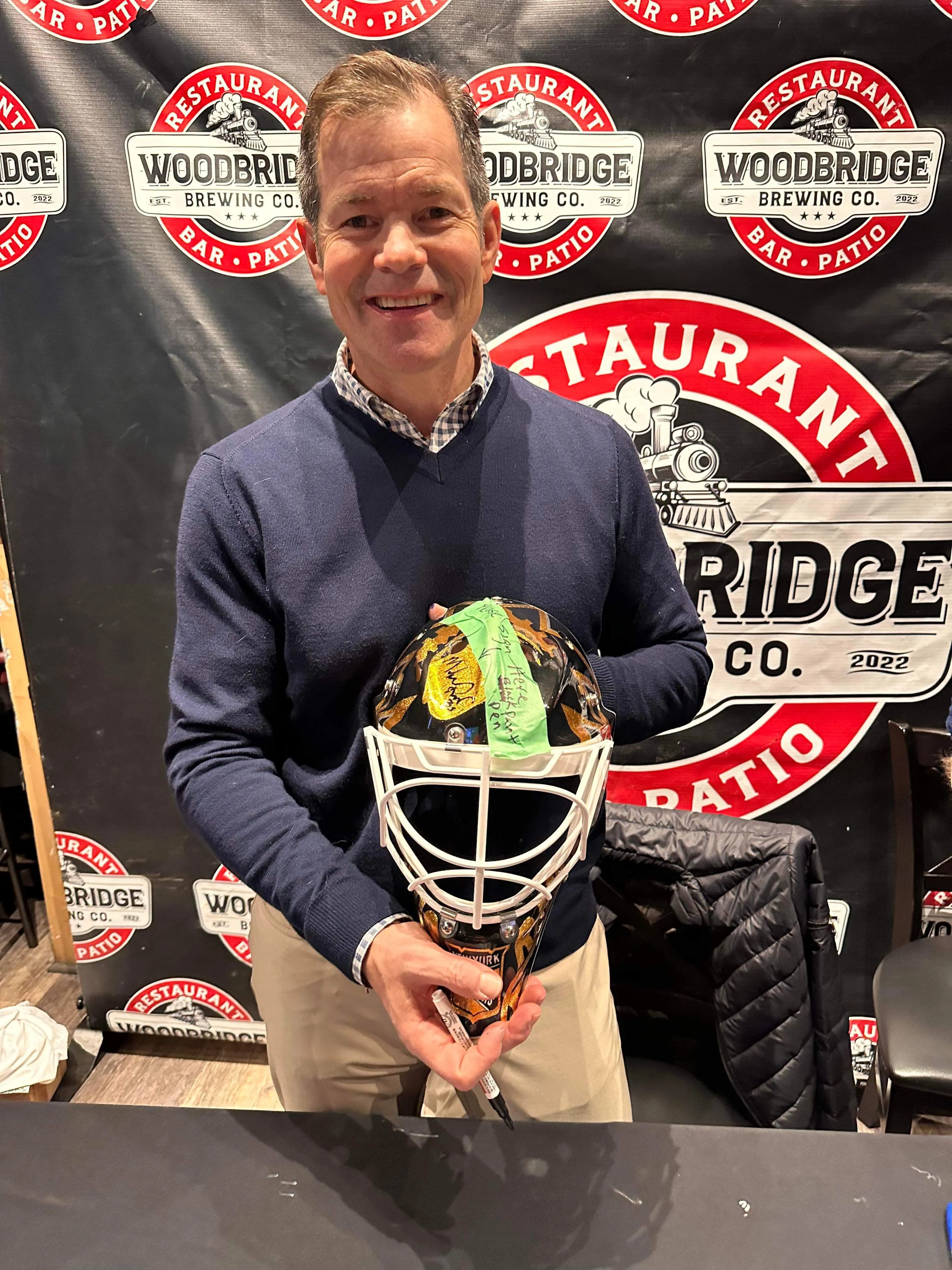 *Signed by Mike Richter* Gold Foil Bauer 961