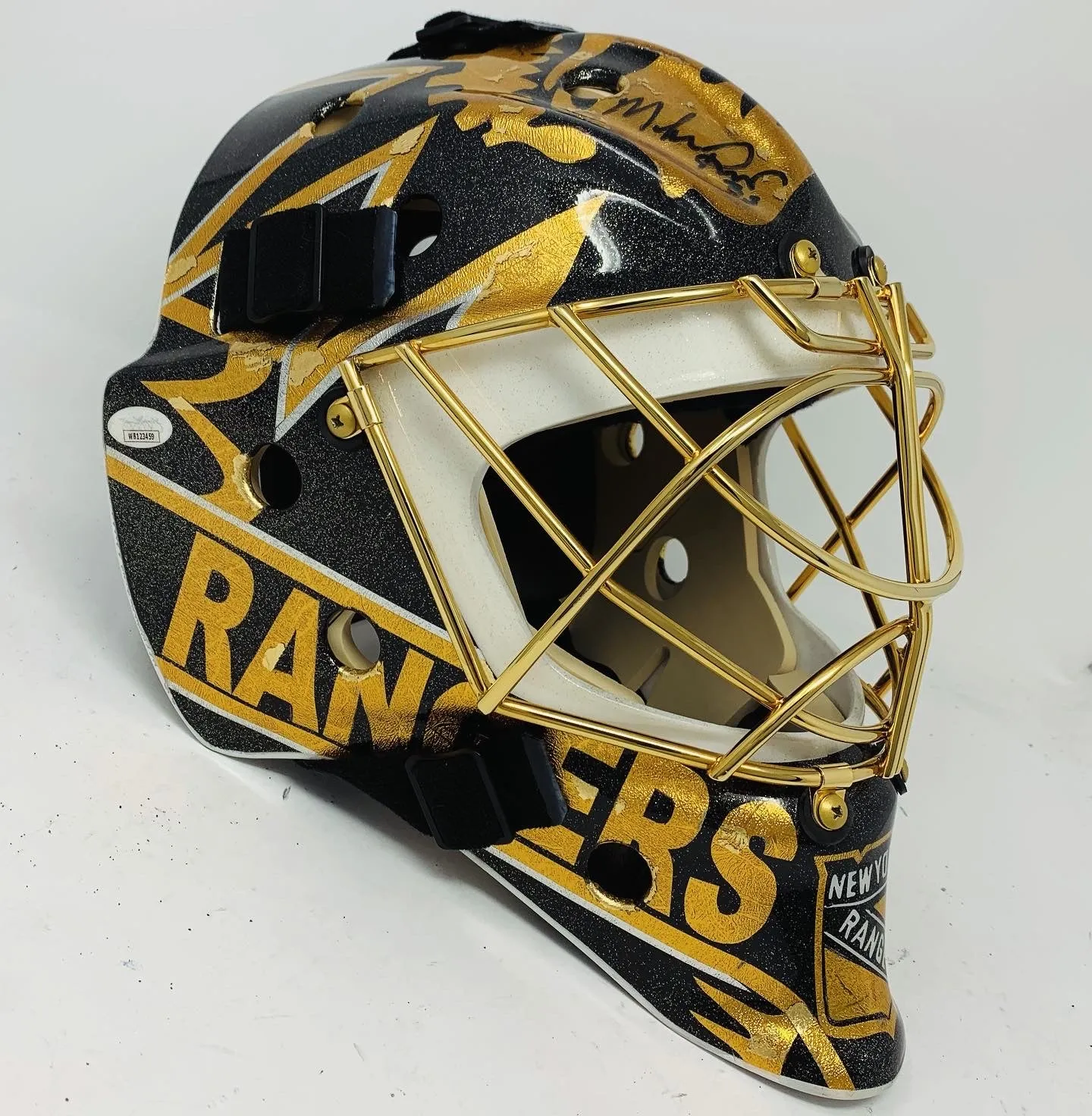 *Signed by Mike Richter* Gold Foil Bauer 961