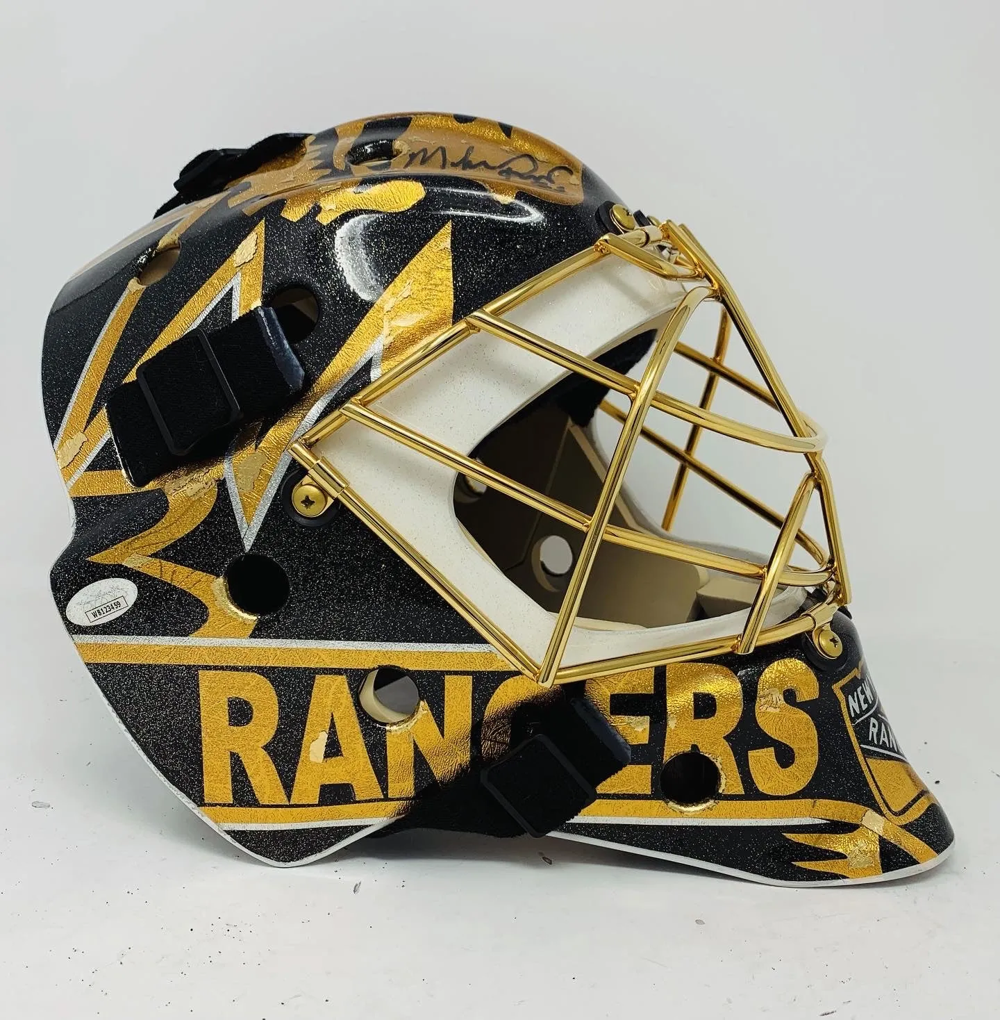 *Signed by Mike Richter* Gold Foil Bauer 961