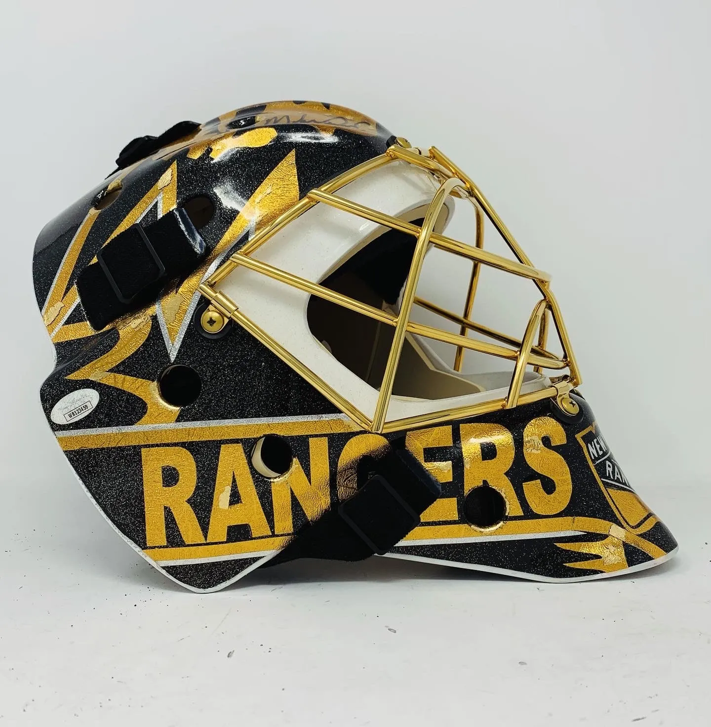 *Signed by Mike Richter* Gold Foil Bauer 961