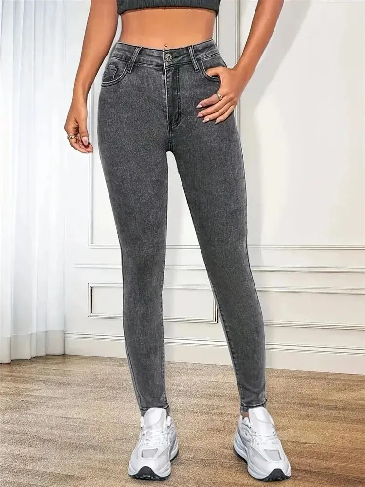 Skinny Jeans Slim Fit Pencil Girls Leggings Straight