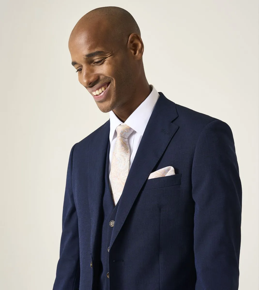 Skopes Caspian Suit Tailored Jacket Navy Blue MM30213