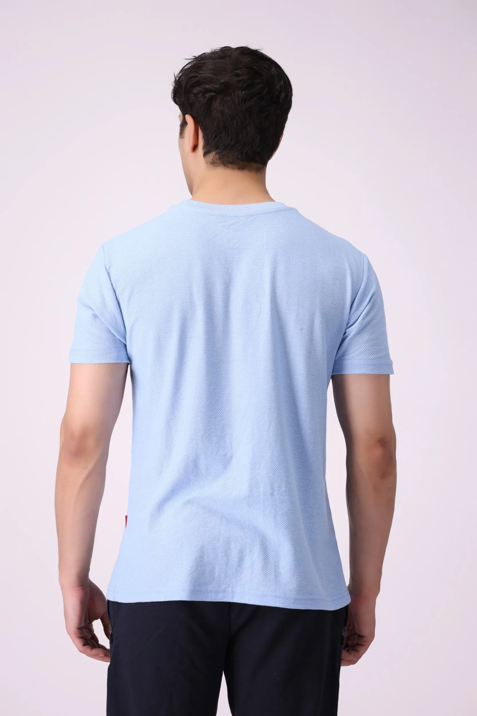 Sky Blue CottonPop T-Shirt