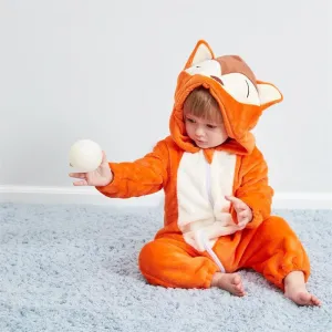 Sleepy Fox Baby Onesie