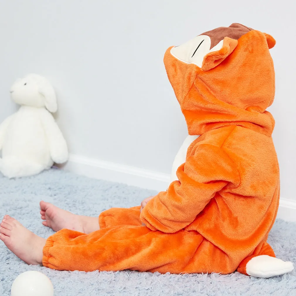 Sleepy Fox Baby Onesie