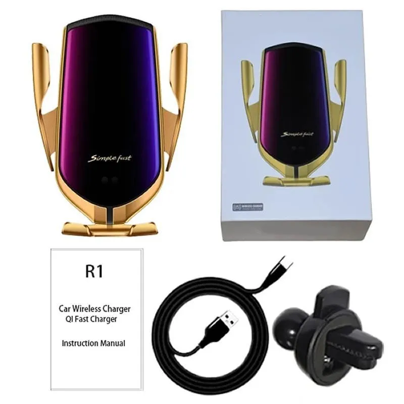 Smart Wireless Car Charger With Dock For Smart Phones
