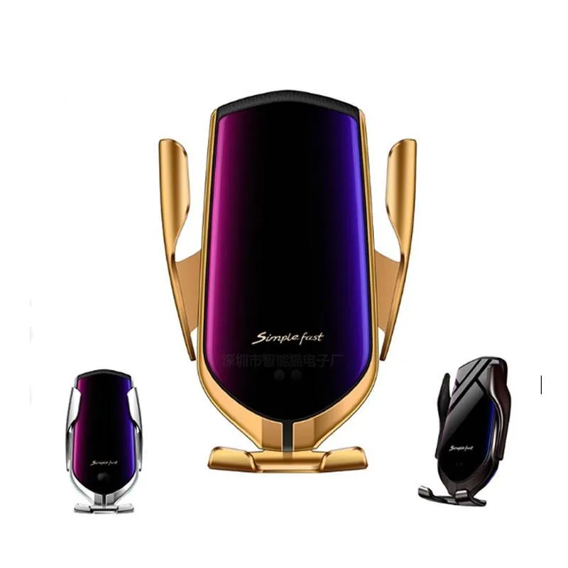 Smart Wireless Car Charger With Dock For Smart Phones