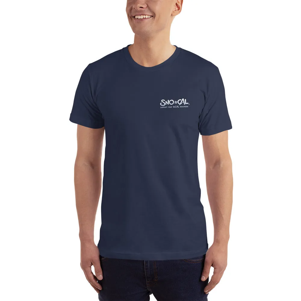 Sno Cal® Support your loCAL mountain shirt with ski mountain map on back.