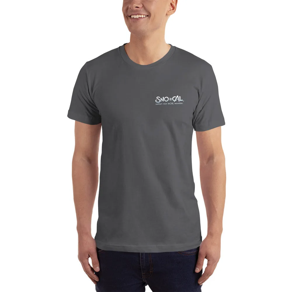 Sno Cal® Support your loCAL mountain shirt with ski mountain map on back.