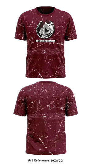 SO’ HAM MUSTANGS Store 1 Core Men's SS Performance Tee - dkgvgG