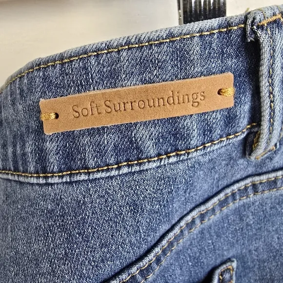 Soft Surroundings Straight Leg Jeans NWT style 3fy33 Size 18P