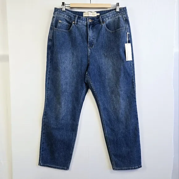 Soft Surroundings Straight Leg Jeans NWT style 3fy33 Size 18P