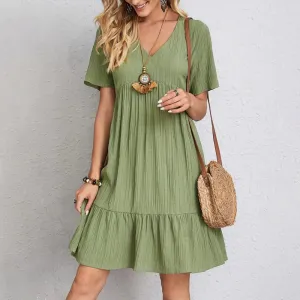 Solenne | Bohemian-Style Relaxed Dress