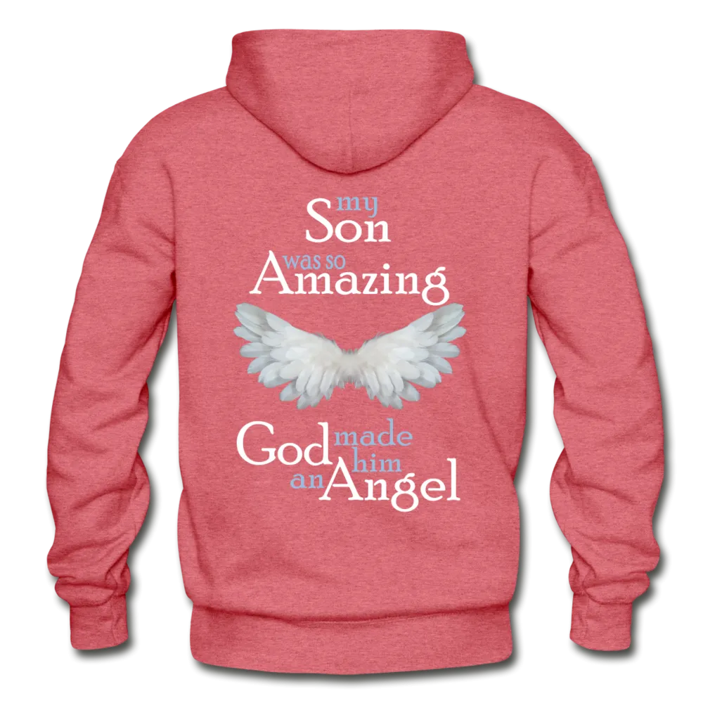 Son Amazing Angel Gildan Heavy Blend Adult Hoodie