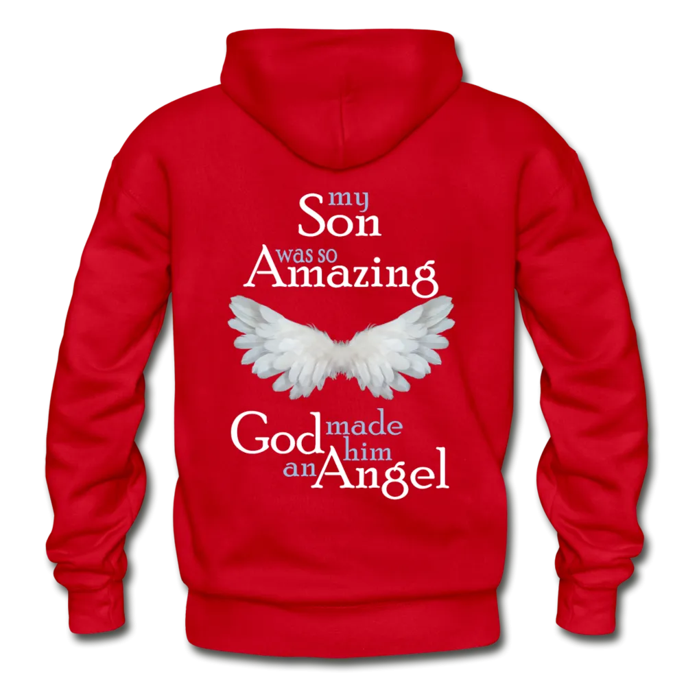 Son Amazing Angel Gildan Heavy Blend Adult Hoodie