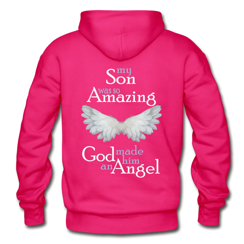 Son Amazing Angel Gildan Heavy Blend Adult Hoodie
