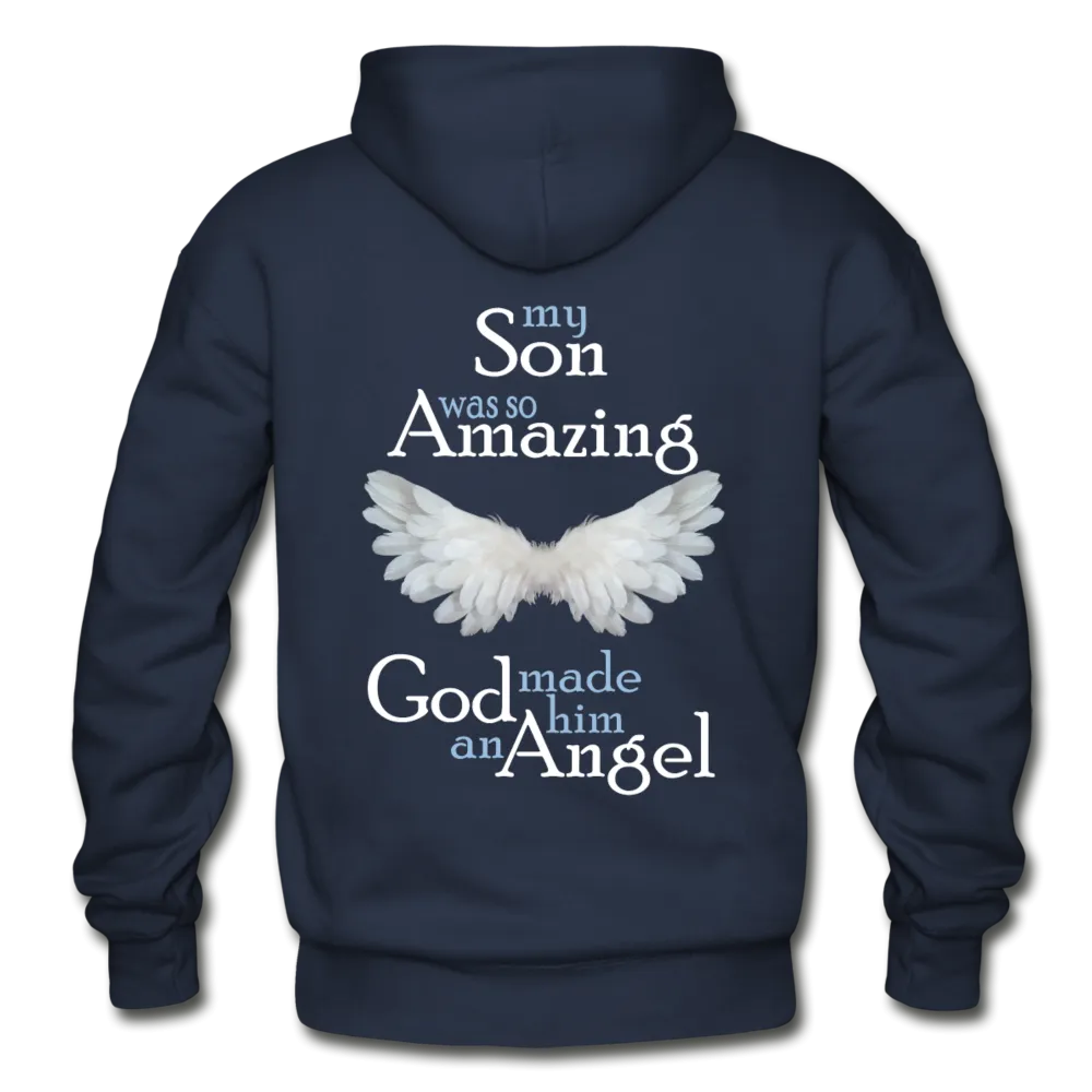 Son Amazing Angel Gildan Heavy Blend Adult Hoodie