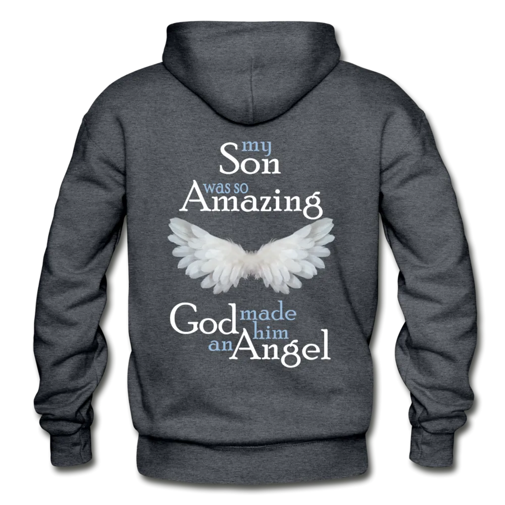 Son Amazing Angel Gildan Heavy Blend Adult Hoodie