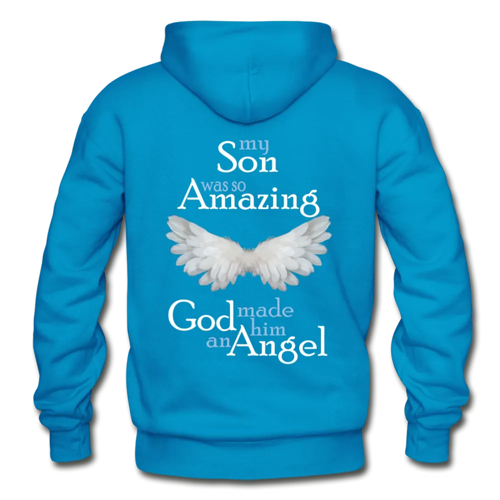 Son Amazing Angel Gildan Heavy Blend Adult Hoodie