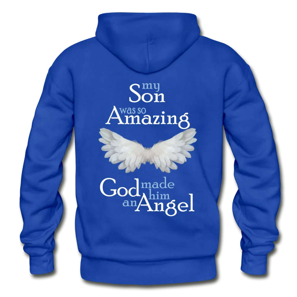 Son Amazing Angel Gildan Heavy Blend Adult Hoodie