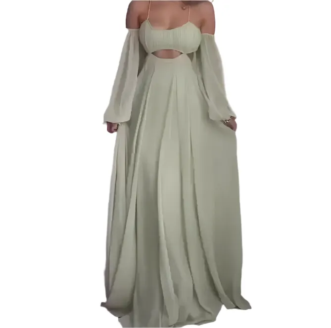 Sophia – Relaxed Shoulder Dress for Women