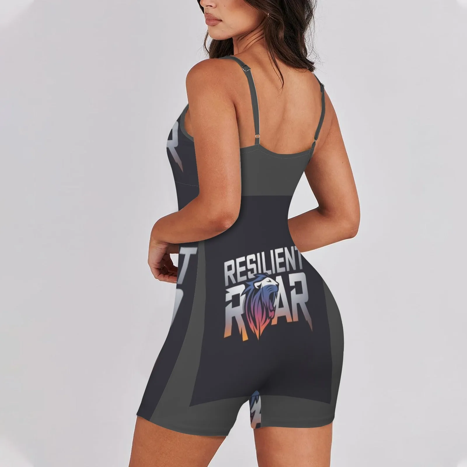 Spaghetti Strap One Piece Active Sets