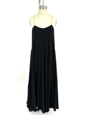 Spanish Moss Embroidered Tent Dress